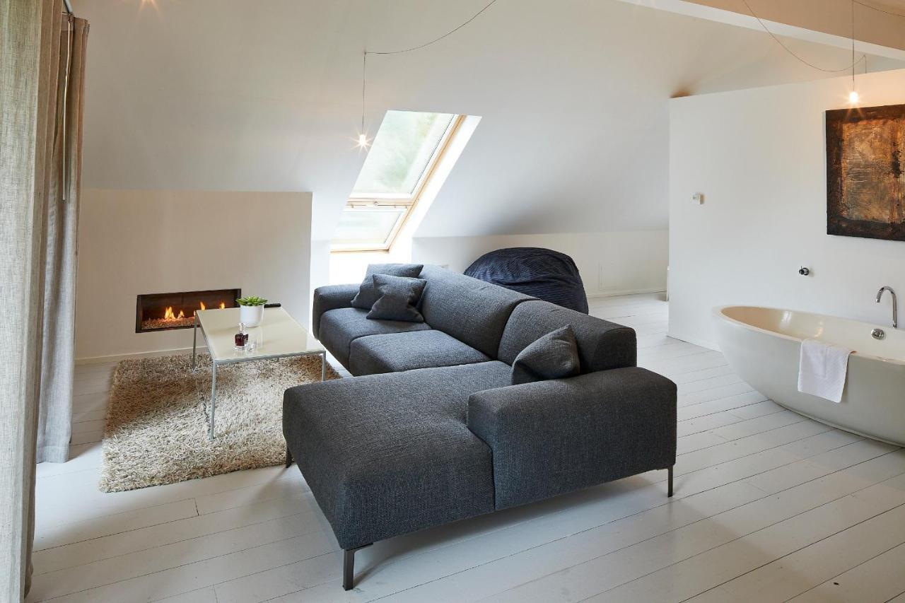 Tuddenham Mill Luxury Hotel Exterior photo Interior of a modern house